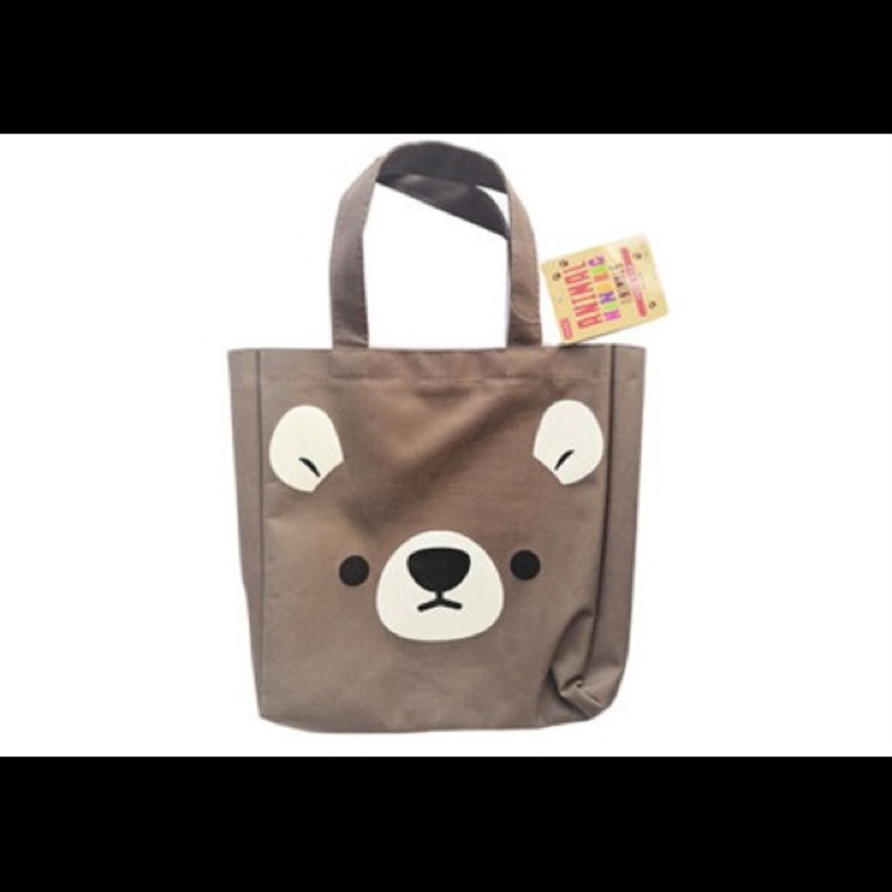 DAISO Teddy Bear Tote Bag